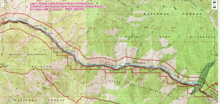 Sheep Creek to Shepp