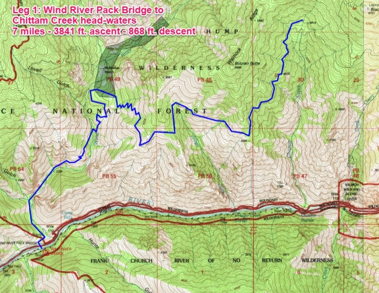 Wind river to Chittam