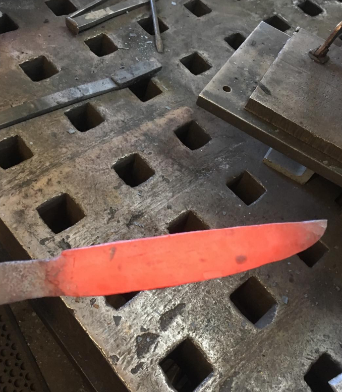 Damascus steel (Photo courtesy of Barr)